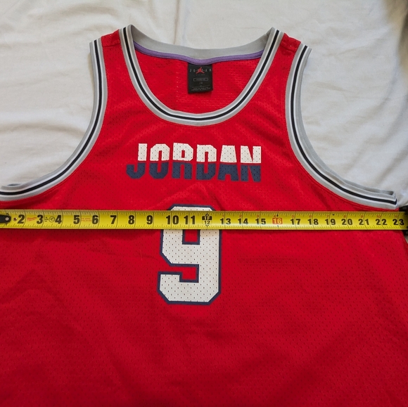 Red Jordan Jersey Tank Top - Picture 6 of 6